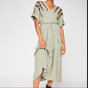 NWT Free People Love to Love You Midi Dress